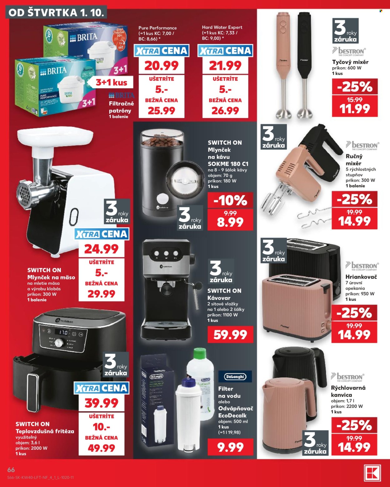 Leták Kaufland - 1.10.2026 - 7.10.2026. Strana 66