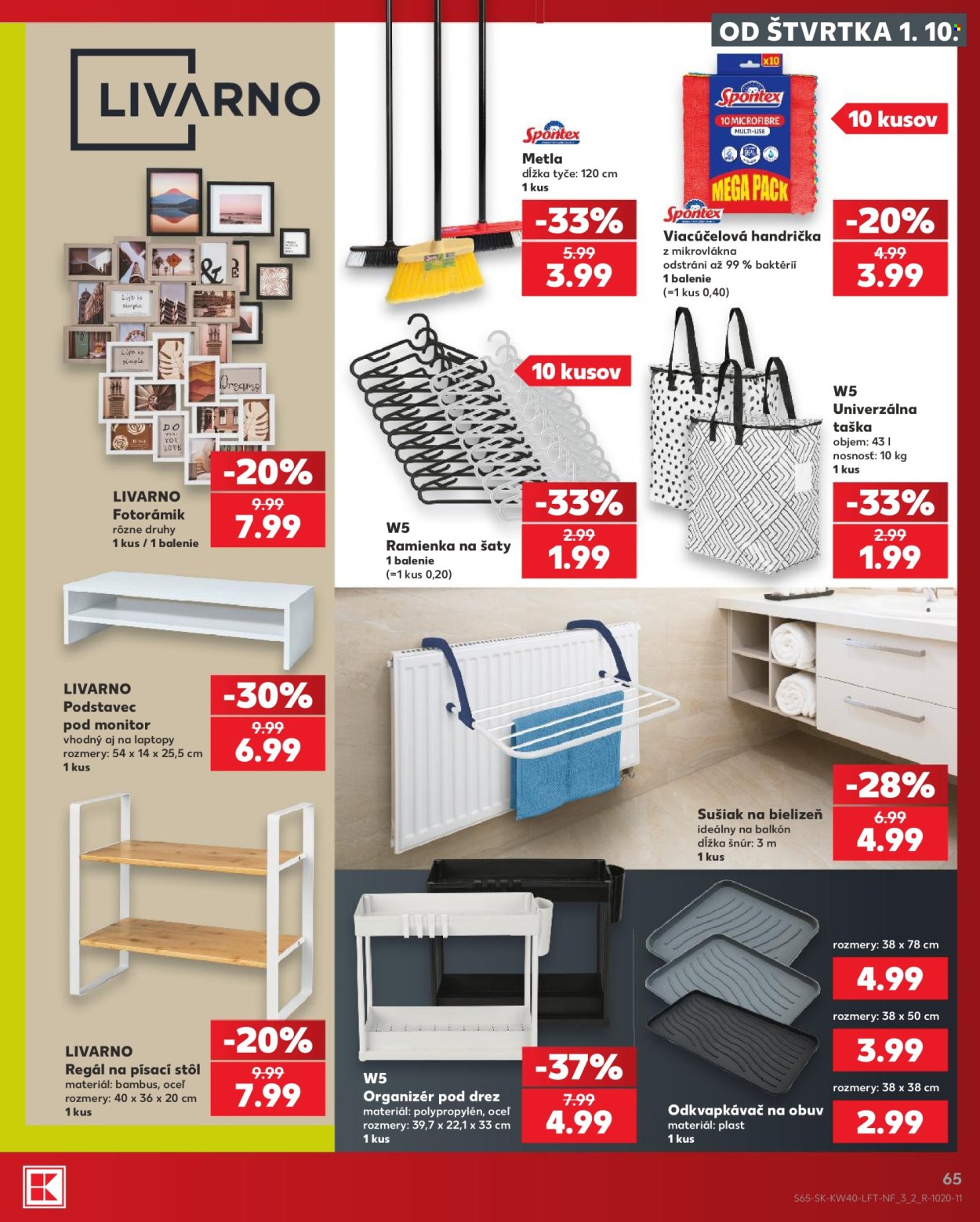 Leták Kaufland - 1.10.2026 - 7.10.2026. Strana 65