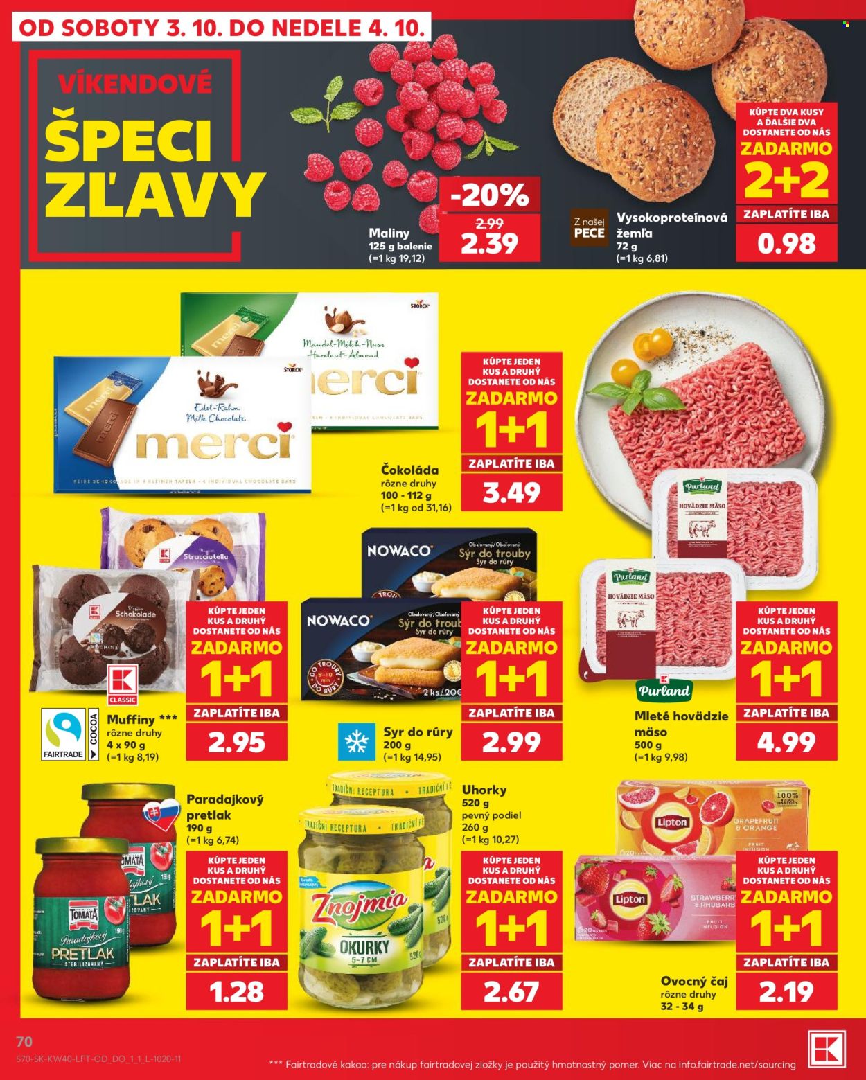 Leták Kaufland - 1.10.2026 - 7.10.2026. Strana 70