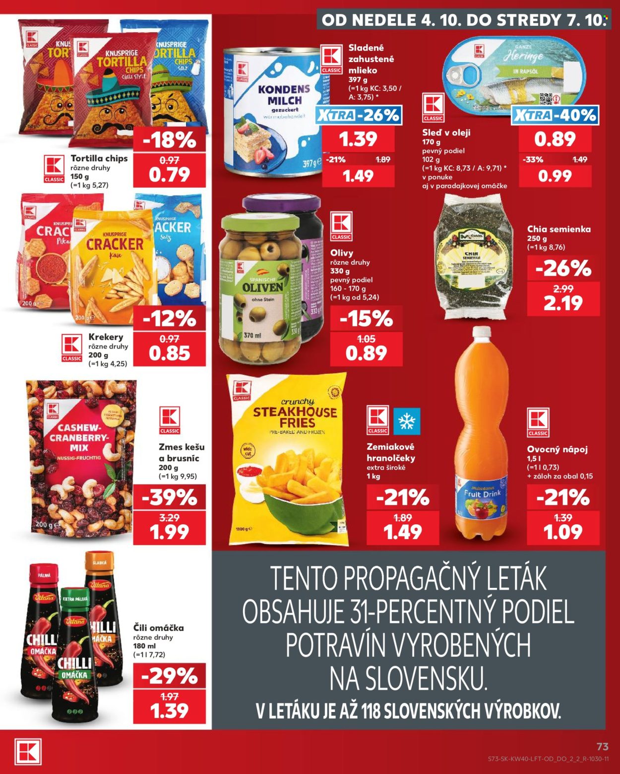 Leták Kaufland - 1.10.2026 - 7.10.2026. Strana 73