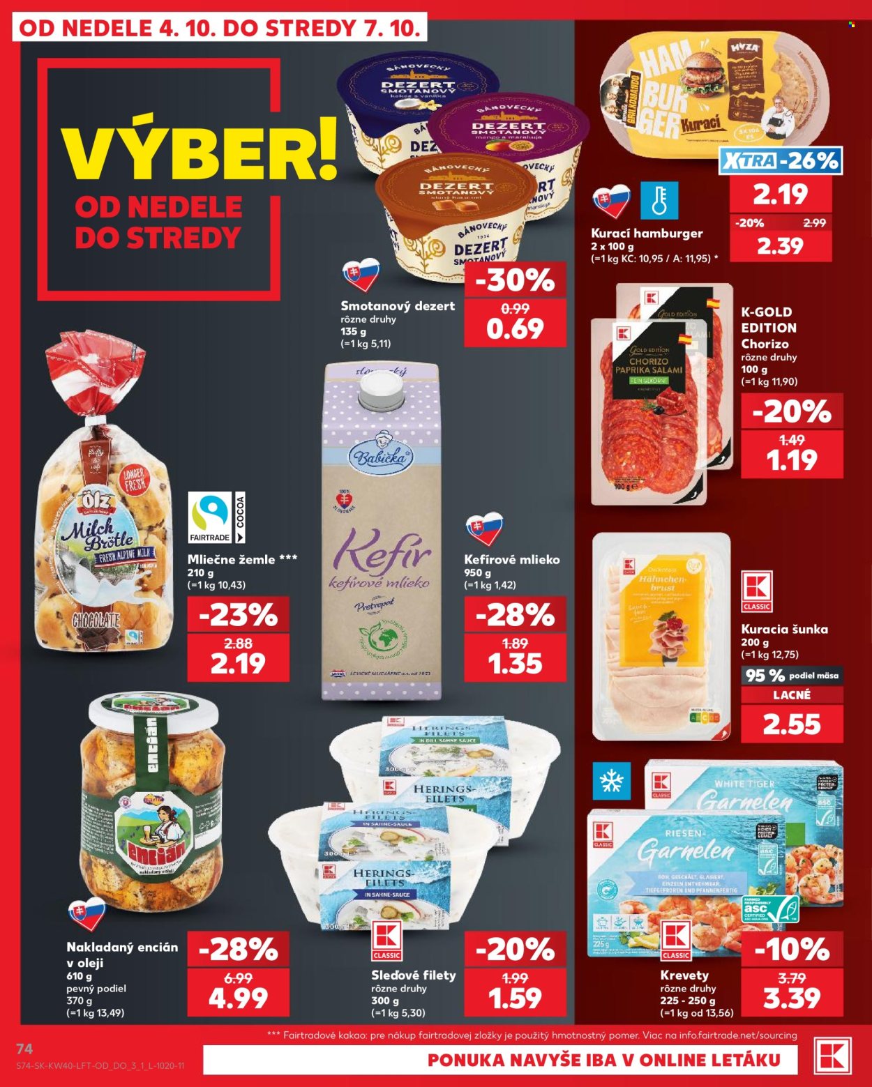 Leták Kaufland - 1.10.2026 - 7.10.2026. Strana 74