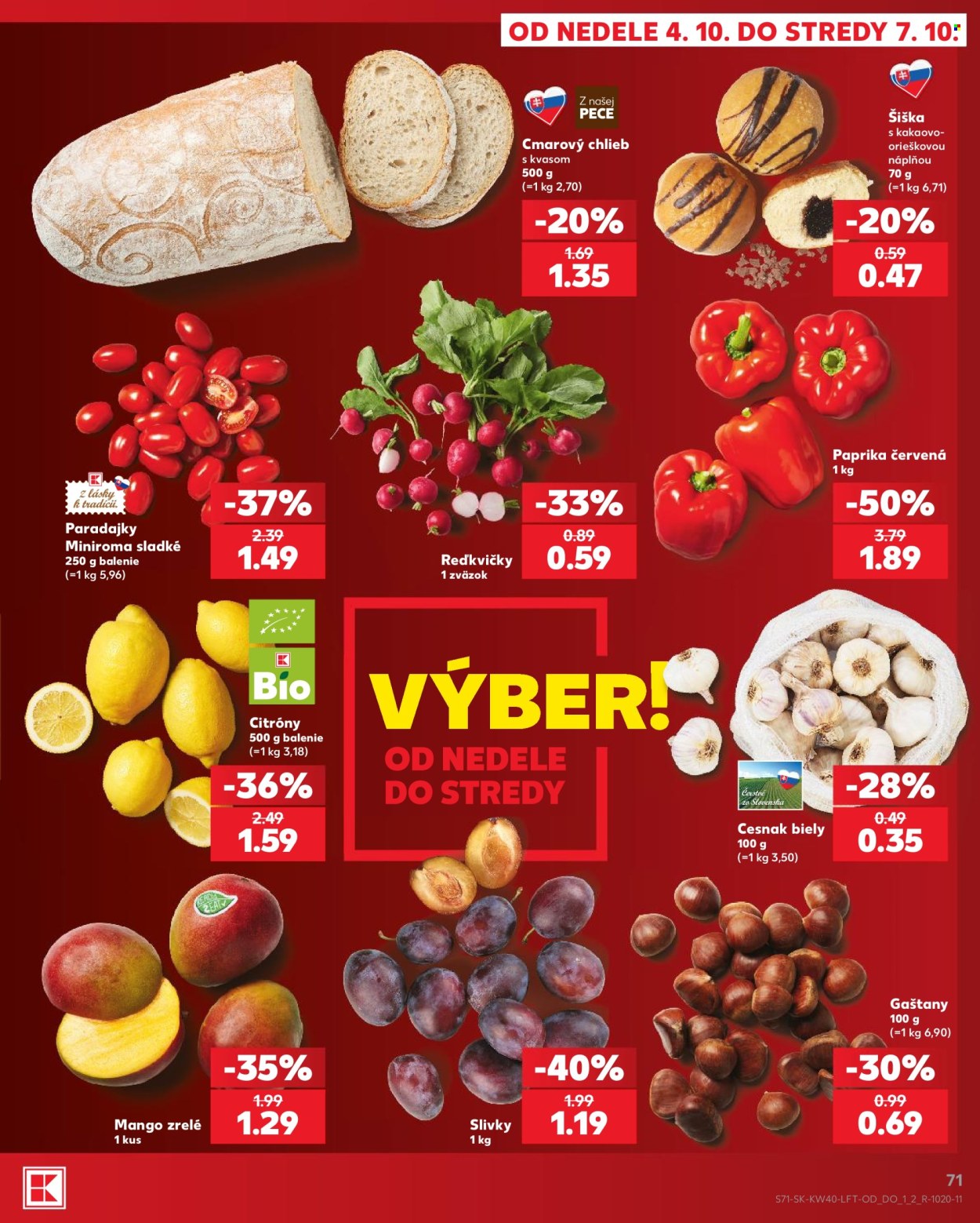 Leták Kaufland - 1.10.2026 - 7.10.2026. Strana 71