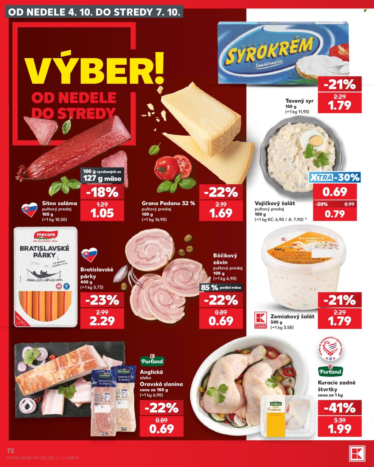 Leták Kaufland - 1.10.2026 - 7.10.2026. Strana 72