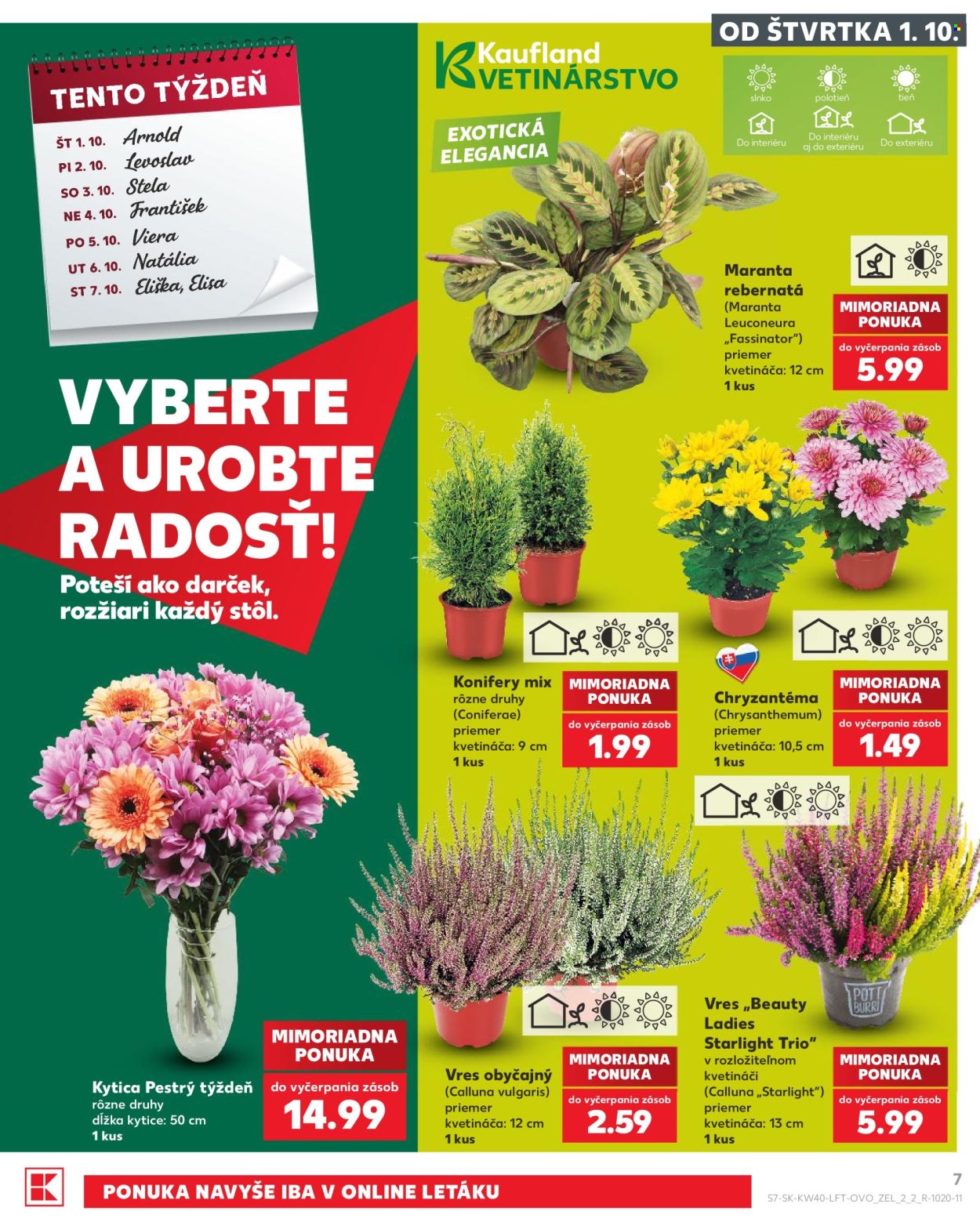 Leták Kaufland - 1.10.2026 - 7.10.2026. Strana 7