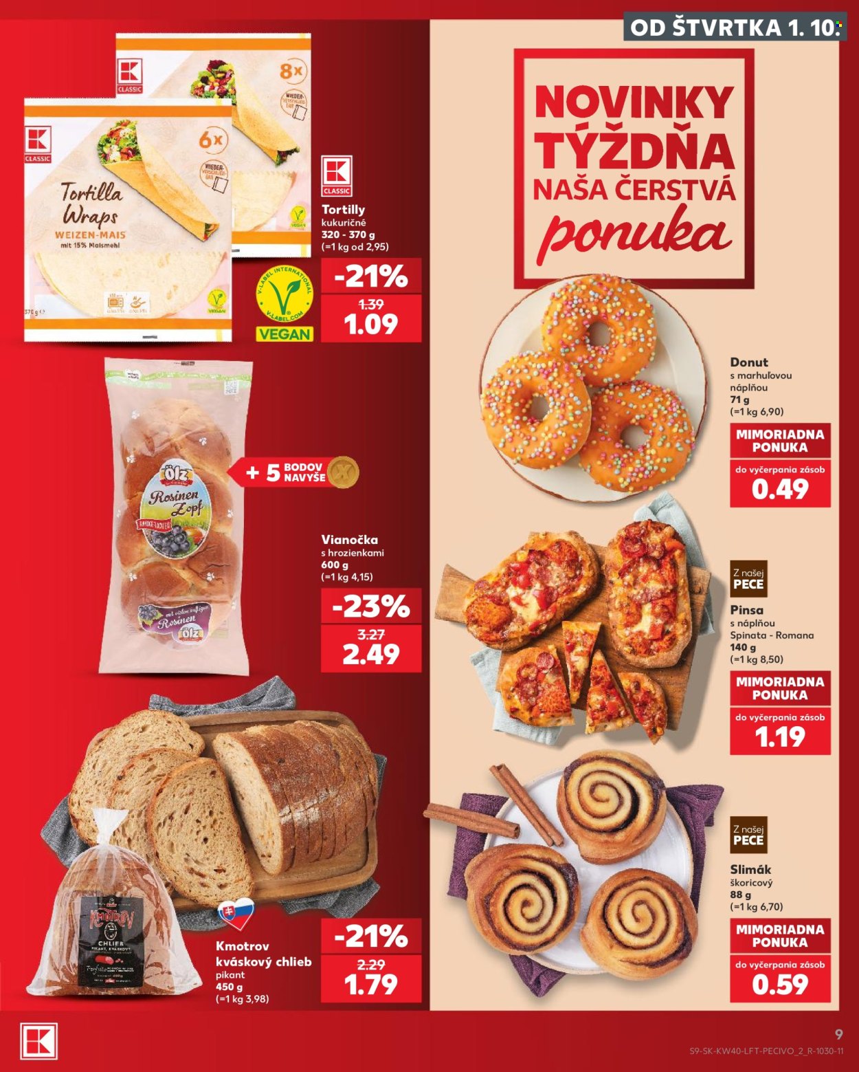 Leták Kaufland - 1.10.2026 - 7.10.2026. Strana 9
