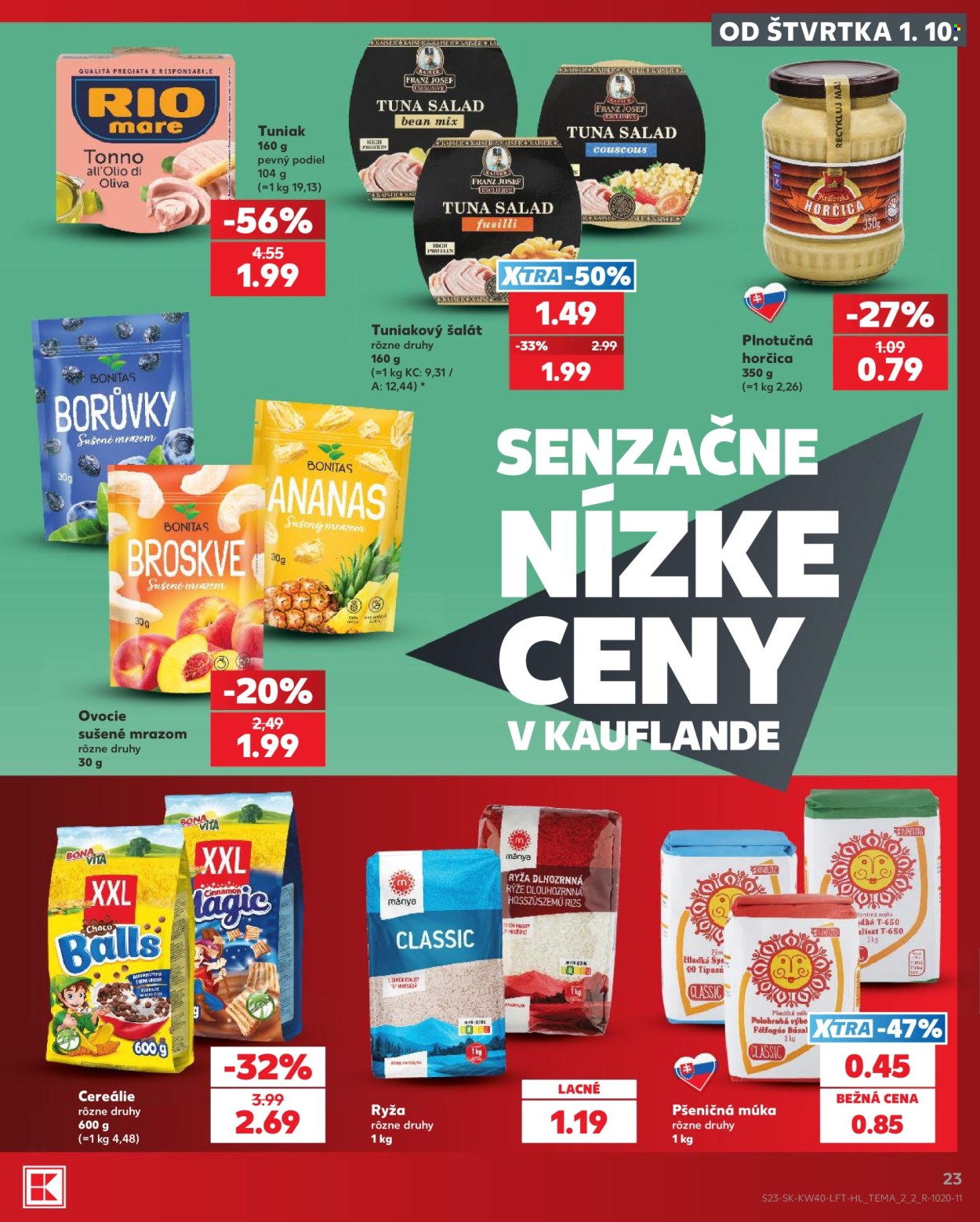 Leták Kaufland - 1.10.2026 - 7.10.2026. Strana 23