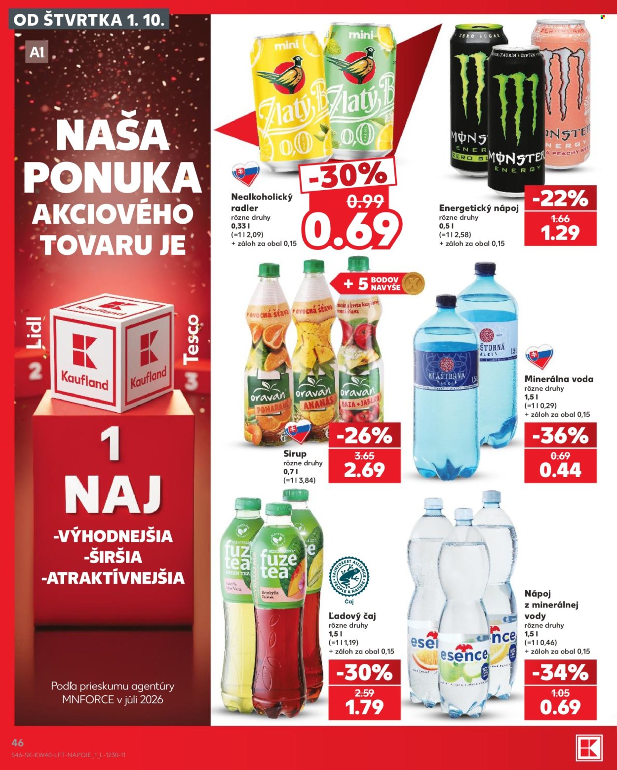 Leták Kaufland - 1.10.2026 - 7.10.2026. Strana 46