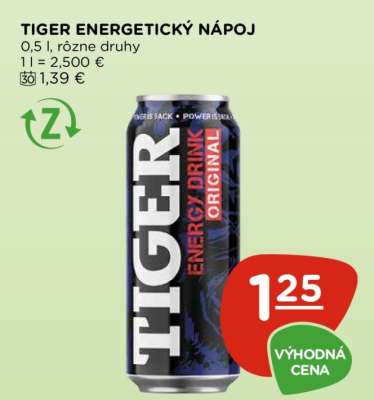 TIGER Energetický nápoj