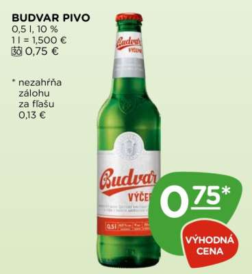 BUDVAR PIVO