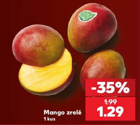 Mango zrelé