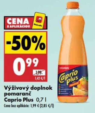 Výživový doplnok pomaranč Caprio plus 0,7 l