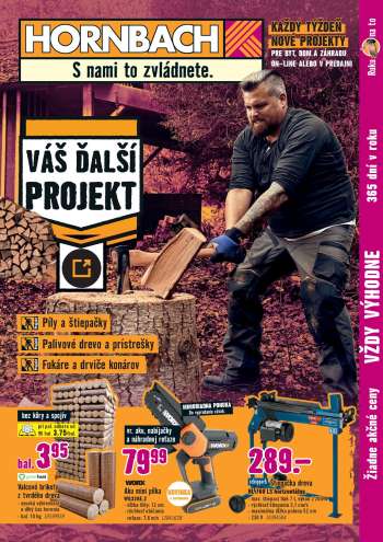 Leták Hornbach - 30.9.2026 - 14.10.2026.