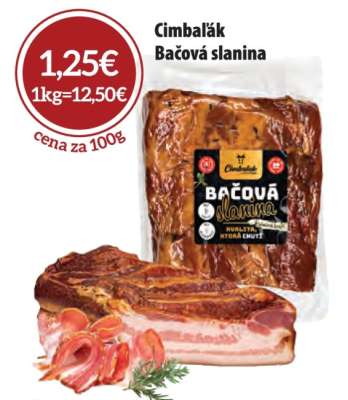 Cimbalák Bačová slanina