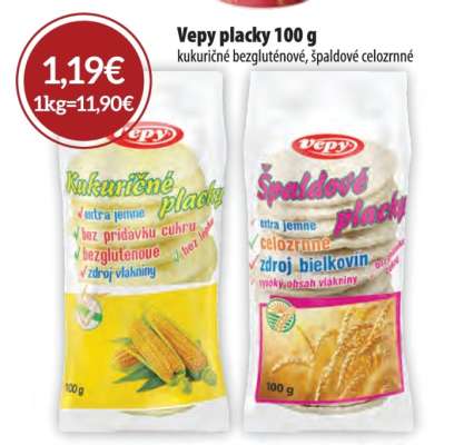 Vepy placky 100 g