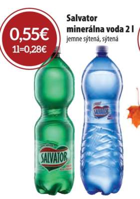 Salvator minerálna voda 2 l