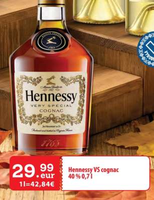 Hennessy VS cognac 40 % 0,7 l