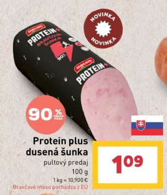 Proteín plus dusená šunka