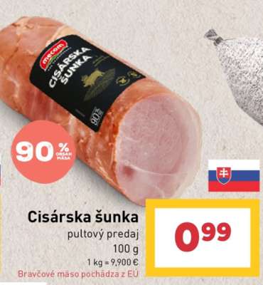 Cisárska šunka