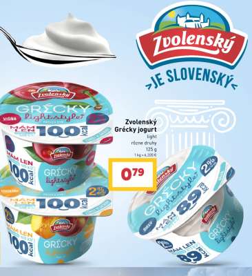 ZVOLENSKÝ GRÉCKY JOGURT