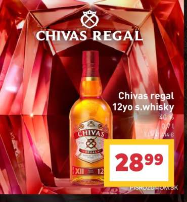 Chivas regal 12yo s.whisky