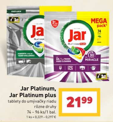 Jar Platinum, Jar Platinum Plus