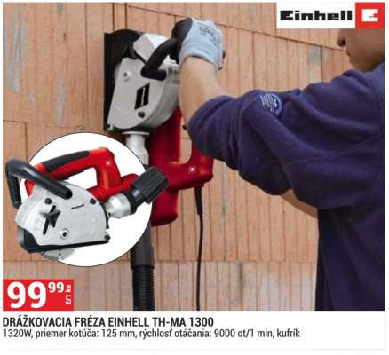 DRÁŽKOVACIA FRÉZA EINHELL TH-MA 1300