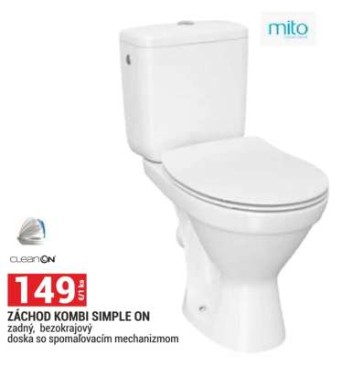ZÁCHOD KOMBI SIMPLE ON