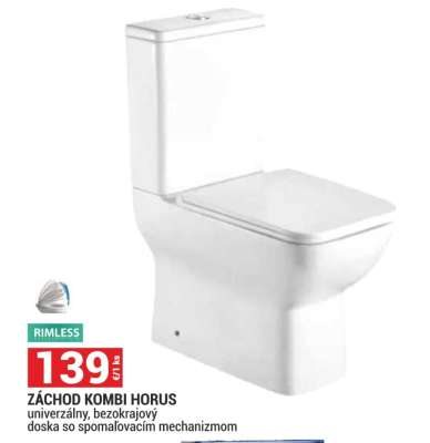 ZÁCHOD KOMBI HORUS