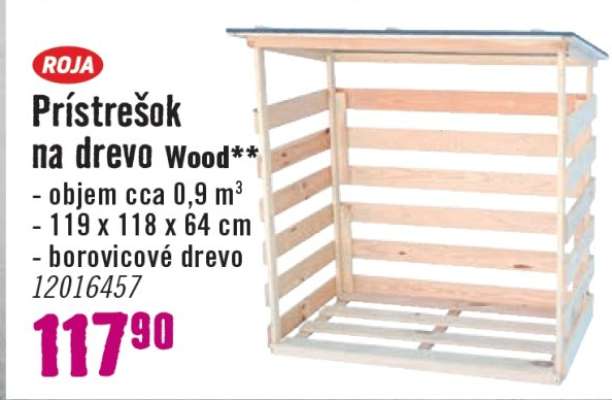Prístrešok na drevo Wood**