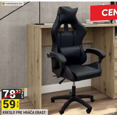 KRESLO PRE HRÁČA ERAST