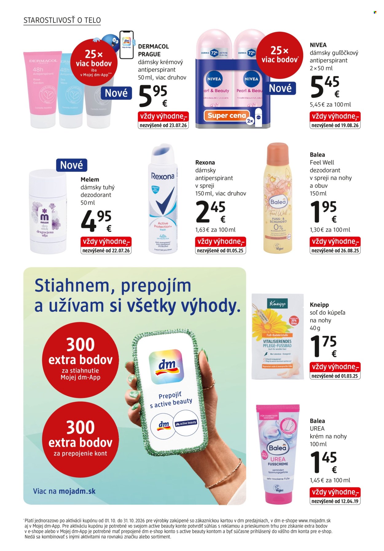 Leták dm drogerie - 1.10.2026 - 31.10.2026. Strana 12