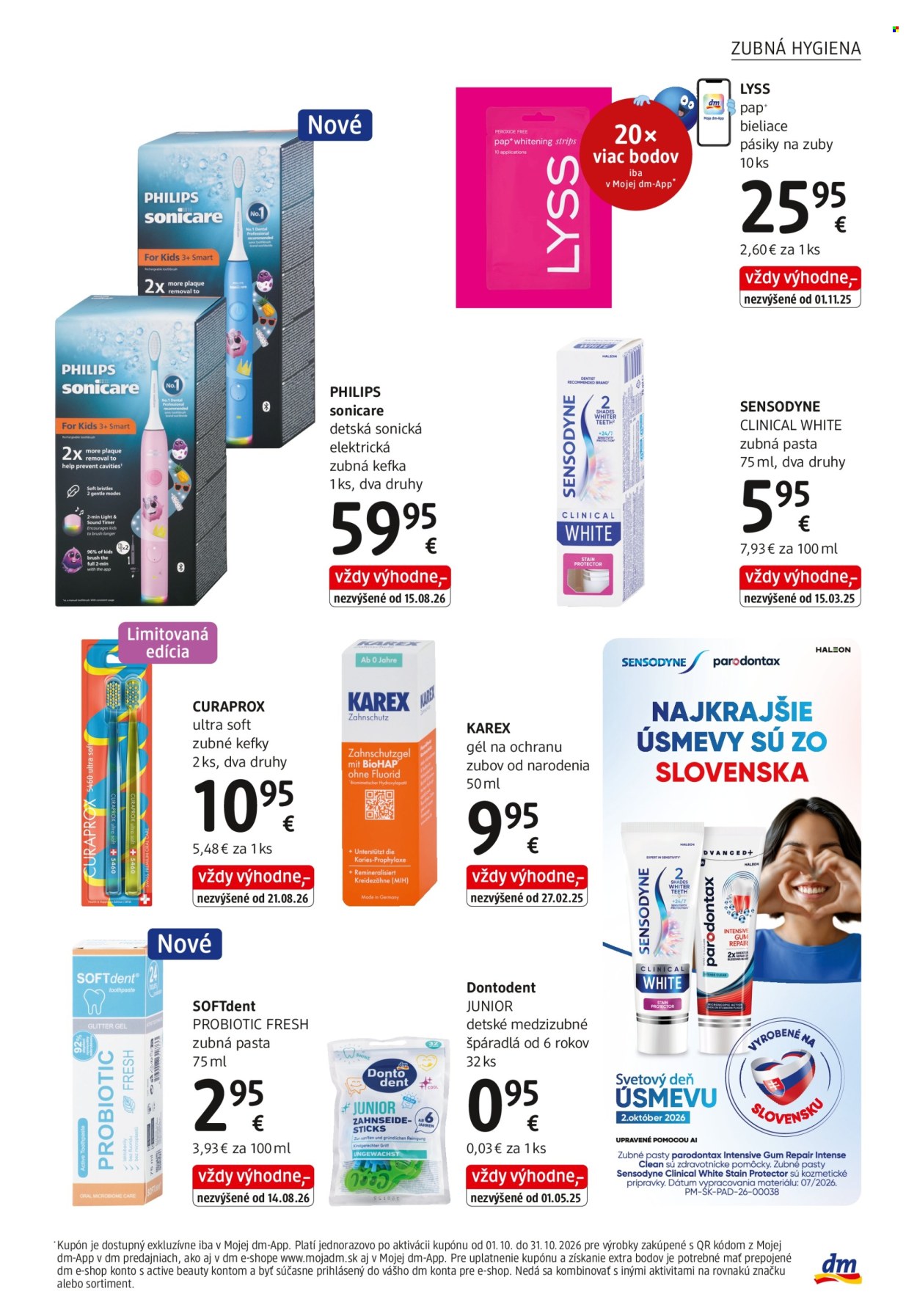 Leták dm drogerie - 1.10.2026 - 31.10.2026. Strana 19