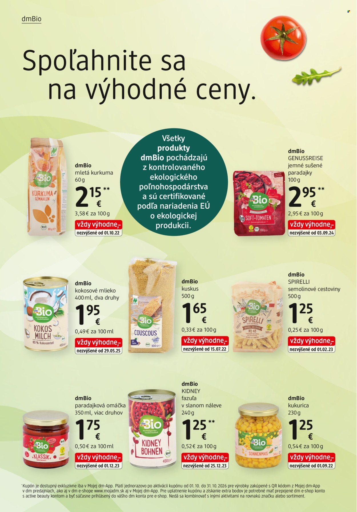 Leták dm drogerie - 1.10.2026 - 31.10.2026. Strana 26