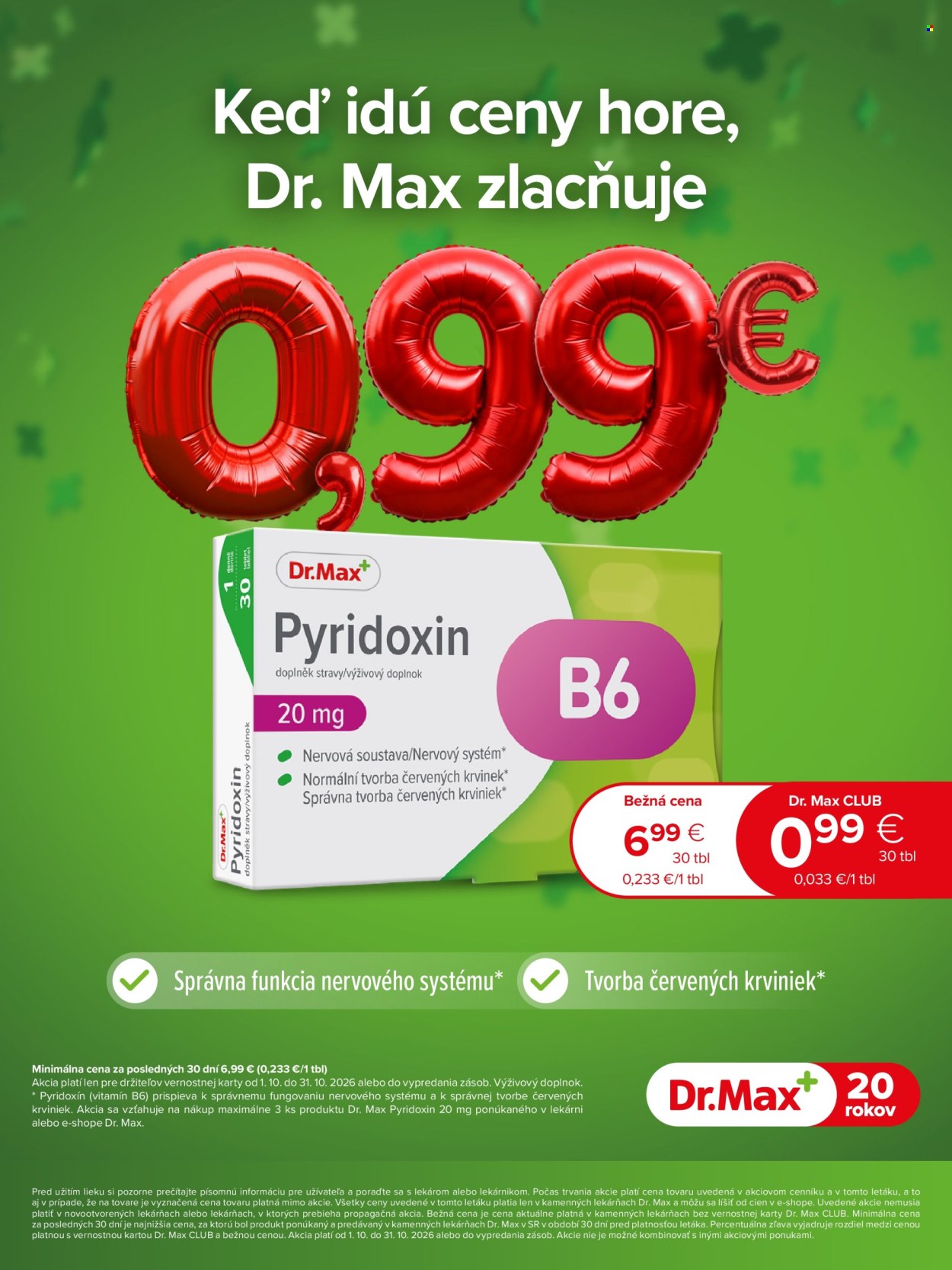 Leták Dr. Max - 1.10.2026 - 31.10.2026. Strana 16
