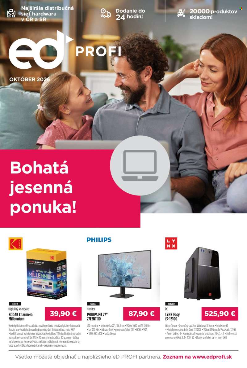 Leták eD PROFI - 1.10.2026 - 31.10.2026.