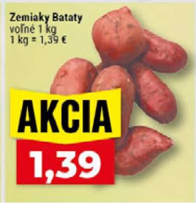 Zemiaky Batáty