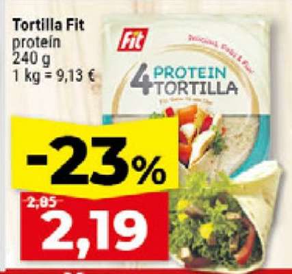 Tortilla Fit protein