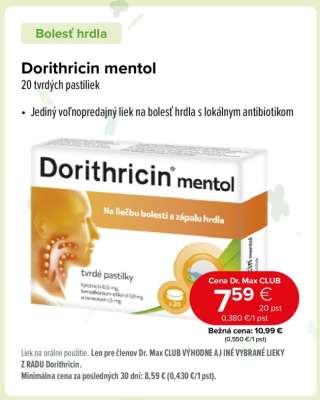 Dorithricin mentol