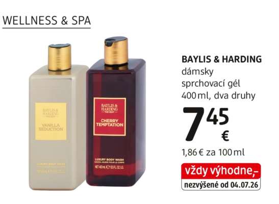 BAYLIS & HARDING dámsky sprchovací gél