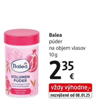 Balea púder na objem vlasov