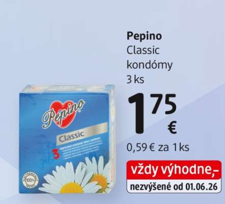 Pepino Classic kondómy