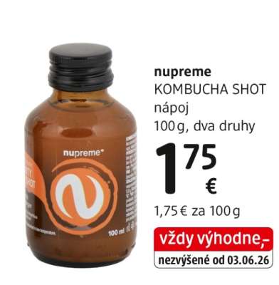 nupreme KOMBUCHA SHOT