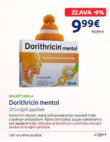 Dorithricin mentol