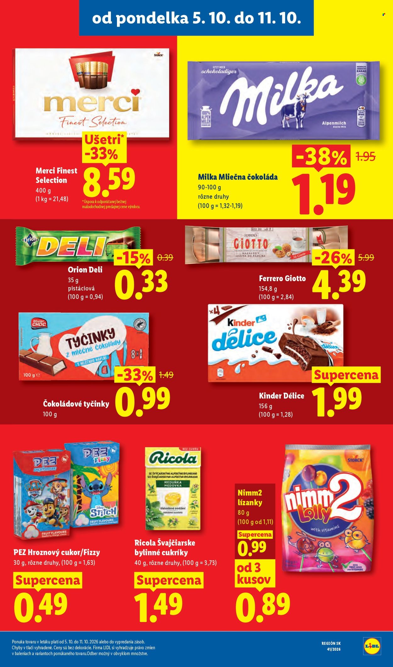 Leták Lidl - 5.10.2026 - 11.10.2026. Strana 37
