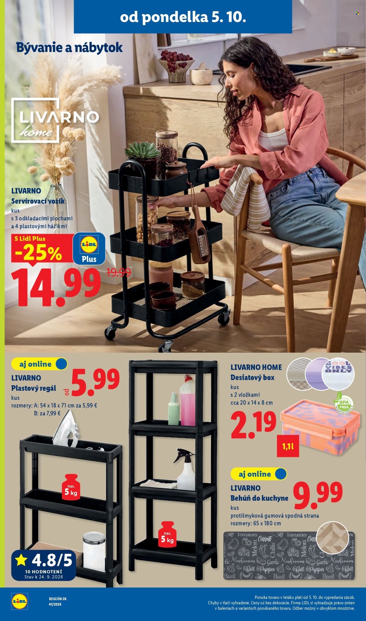 Leták Lidl - 5.10.2026 - 11.10.2026. Strana 52