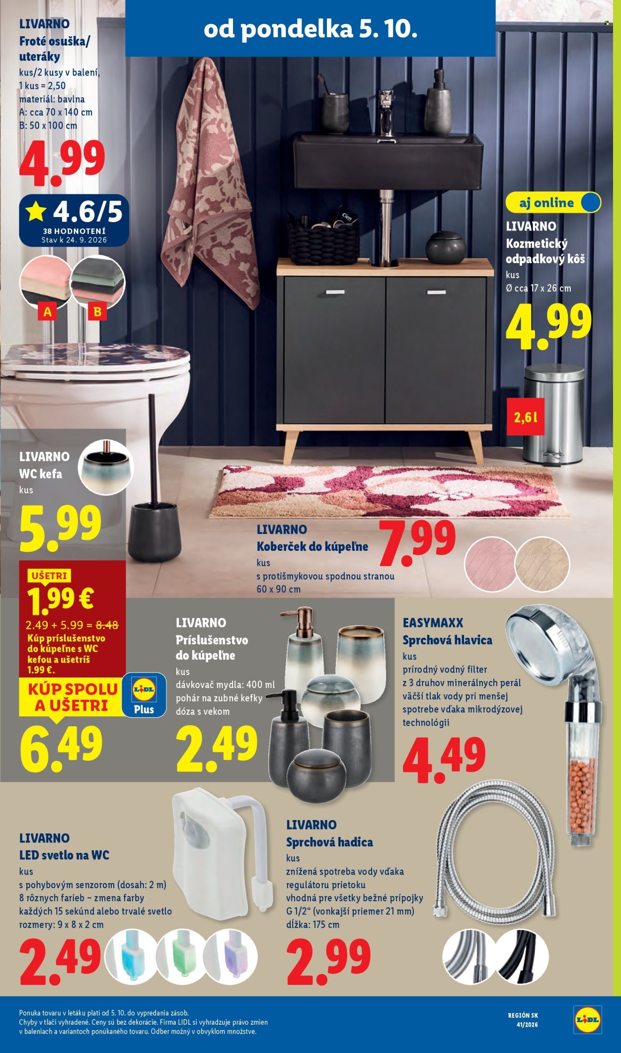 Leták Lidl - 5.10.2026 - 11.10.2026. Strana 53
