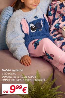 Hebké pyžamo
