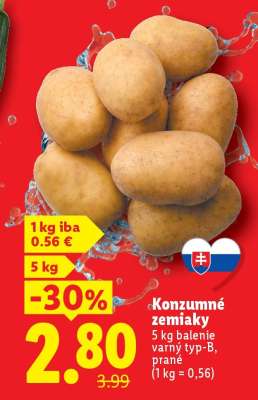Konzumné zemiaky