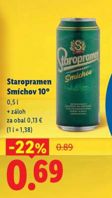 Staropramen Smíchov 10°