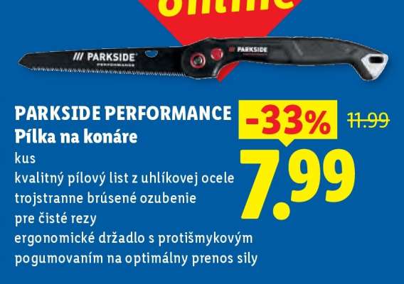 Parkside Performance Pílka na konáre